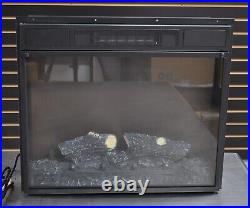 Murray Hill Electric Fireplace Insert, Black