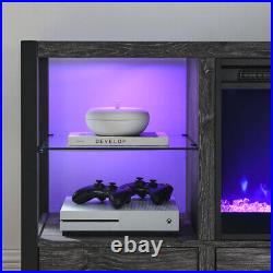 NEW 23 inch electric fireplace insert, with crystal, with side light high-quality