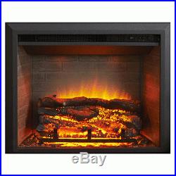 NEW OUTDOOR GREATROOM GI-29 29 Electric Fireplace Insert Heater (Black)