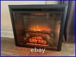 NEW PuraFlame 26-inch Western Electric Fireplace Insert Heater Crackling Sound