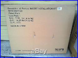 NIB 28 Infrared Electric Heater FIREPLACE INSERT with Remote + TRIM KIT