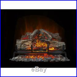 Napoleon Woodland 24 Built-in Wall Electric Log Fireplace Insert Heater