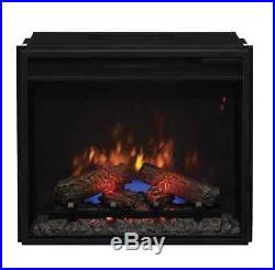 New 25.1875-in Black Spectrafire Electric Fireplace Insert Fire Place Heater