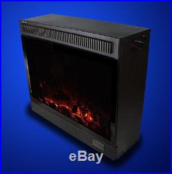 New Insert Style Electric Fireplace Space Heater 1500 Watts withRemote 1500With750W