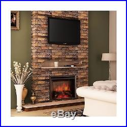 PuraFlame 26 Western Electric Fireplace Insert with Remote Control 750/1500W