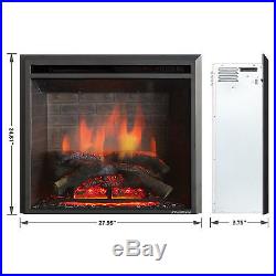 PuraFlame 26-inch Western Electric Fireplace Insert with Remote Control