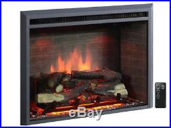 PuraFlame 30 Western Electric Fireplace Insert with Remote Control