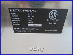 PuraFlame 30 Western Electric Fireplace Insert with Remote Control, 750/1500W