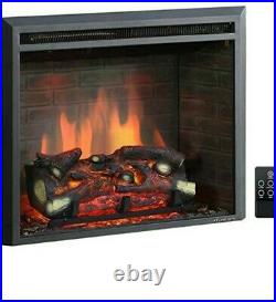 PuraFlame Western Electric Fireplace Insert with Fire Crackling Sound 26
