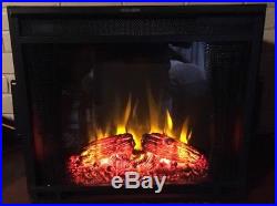 REAL FLAME VIVID FLAME 23 in. Electric Firebox Fireplace Insert 4099 Digital LED