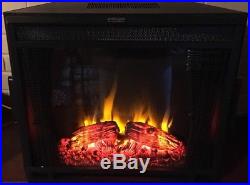 REAL FLAME VIVID FLAME 23 in. Electric Firebox Fireplace Insert 4099 Digital LED