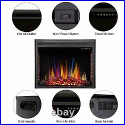 RW Flame Electric Fireplace Insert Recessed Electric Stove Heater A 36 In. 1500W
