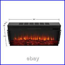 RealFlame Monte Vista Fireplace 6 Color Infrared Electric Media Unit White Gray