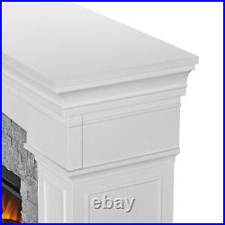 Real Flame Electric Fireplace Deland Grand Infrared X-Lg Firebox White or Gray