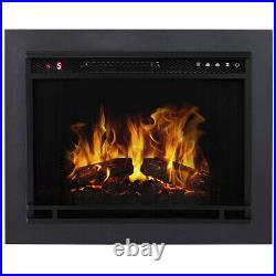 Regal Flame 33 Inch Flat Ventless Heater Electric Fireplace Insert Trim Kit f