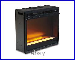 Signature Design By Ashley 24 Electric Fireplace Insert With Led, Remote Con