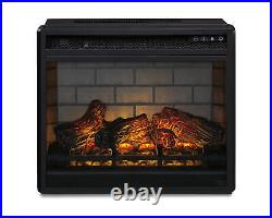 Signature Design By Ashley 24 Electric Infrared Fireplace Insert With Remote