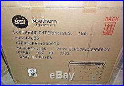 Southern Enterprises 23in Electric Firebox Insert FA512300TX