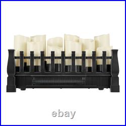 StyleWell Brindle Flame 20.70 In. W Ventless Electric Fireplace Insert