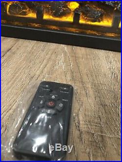 Sunlei 36 Electric Fireplace Insert Multi Color Timer Touch Screen Remote