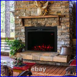 Sunnydaze Cozy Warmth Indoor Electric Fireplace Insert 28 Inches