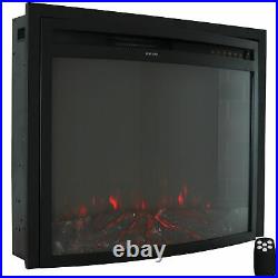 Sunnydaze Cozy Warmth Indoor Electric Fireplace Insert 30 Inches