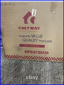 Tangkula 40 inches Electric Fireplace Insert with Thermostat- New In Box