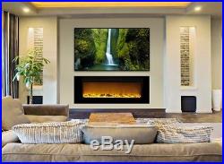 Touchstone Sideline60 80011 60 Recessed Electric Fireplace (wall insert model)