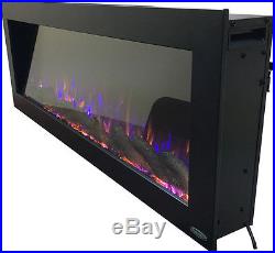 Touchstone Sideline Wall Mount Electric Fireplace Insert