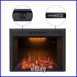 Valuxhome Houselux 30 750With1500W, Embedded Fireplace Electric Insert Heater