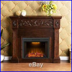 Valuxhome Houselux 30 Inches Fireplace Insert Electric 30L, Black