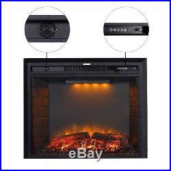 Valuxhome Houselux 36 750With1500W Electric Fireplace Insert with Log Spea. New