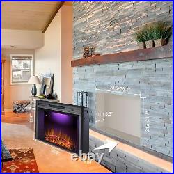 Valuxhome Recessed Electric Fireplace 30 Inches Electric Fireplace Insert NEW