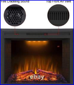 Valuxhome Recessed Electric Fireplace 30 Inches Electric Fireplace Insert NEW