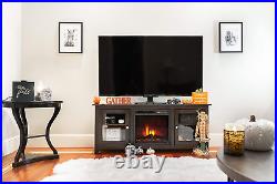 Whistler LED Recessed Electric Fireplace Stove Insert with Remote 3D Wood Burn